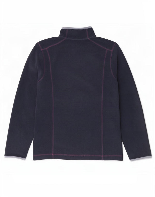 Weird Fish Veste polaire pour femme UK 12 Bleu marine moyen Polyester