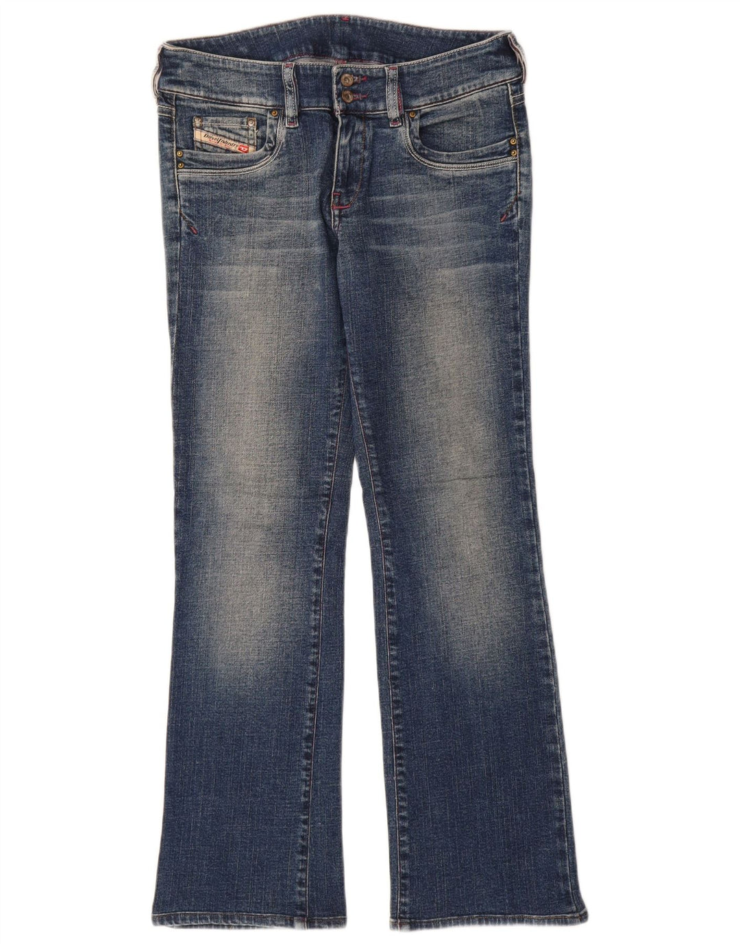 Jean Bootcut Femme Diesel W30 L29 Bleu Coton