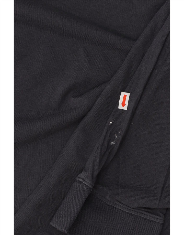 EDDIE BAUER Haut Homme Manches Longues XL Bleu Marine Coton