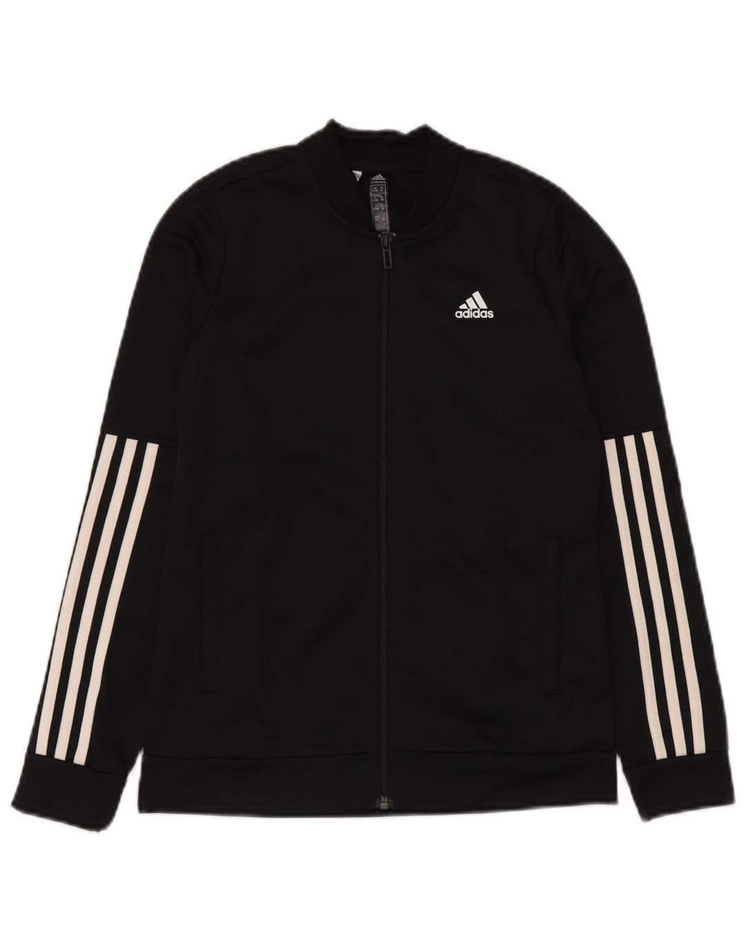 Adidas Veste de survêtement Primegreen Garçon 11-12 ans Noir Polyester