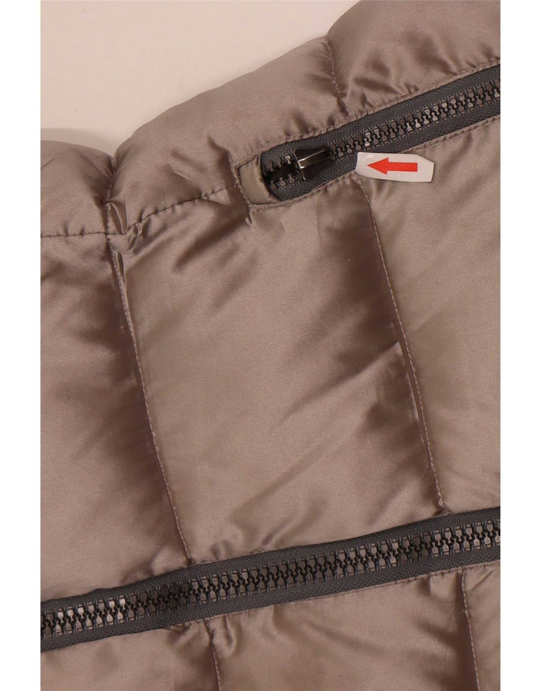 Colmar Veste matelassée à capuche pour femme UK 10 Small Gris Polyester