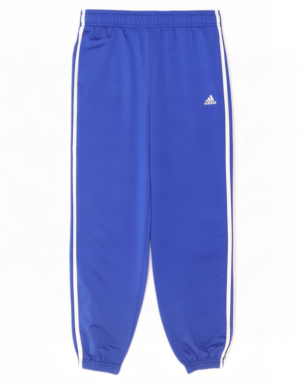 Adidas Pantalon de Survêtement Garçon Joggers 15-16 ans Bleu Polyester