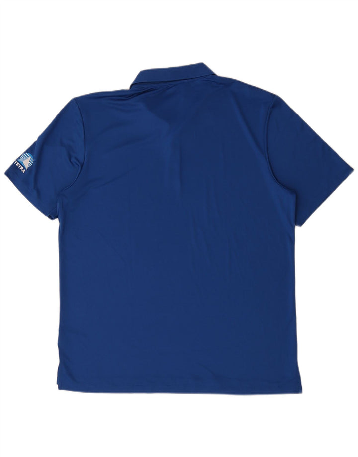Adidas Polo Homme Grand Bleu Polyester