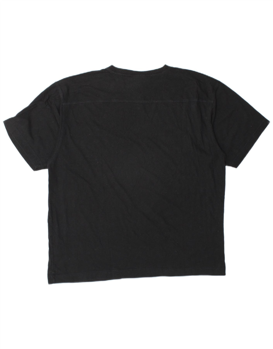 PUMA Mens T-Shirt Top Large Black Cotton
