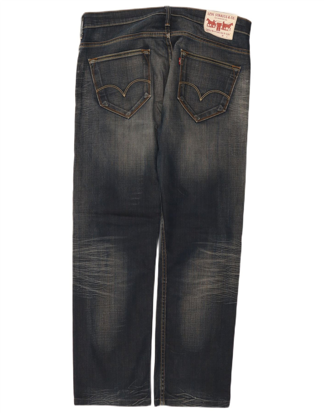 Levi's Jean Droit 504 Homme Bleu W33 L29 Coton