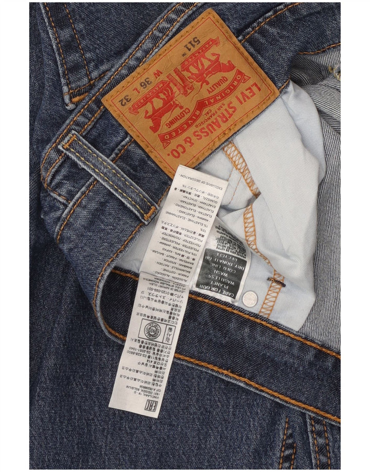 Levi's Jean Slim 511 Homme Bleu W36 L32 Coton