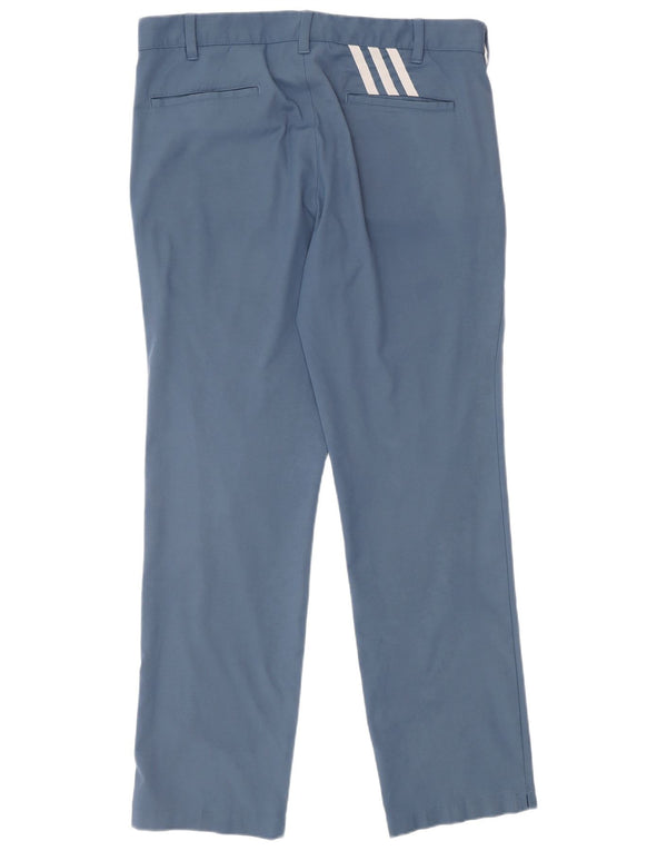 Adidas Pantalon Chino Coupe Regular Homme W34 L32 Bleu Marine Polyester Sports