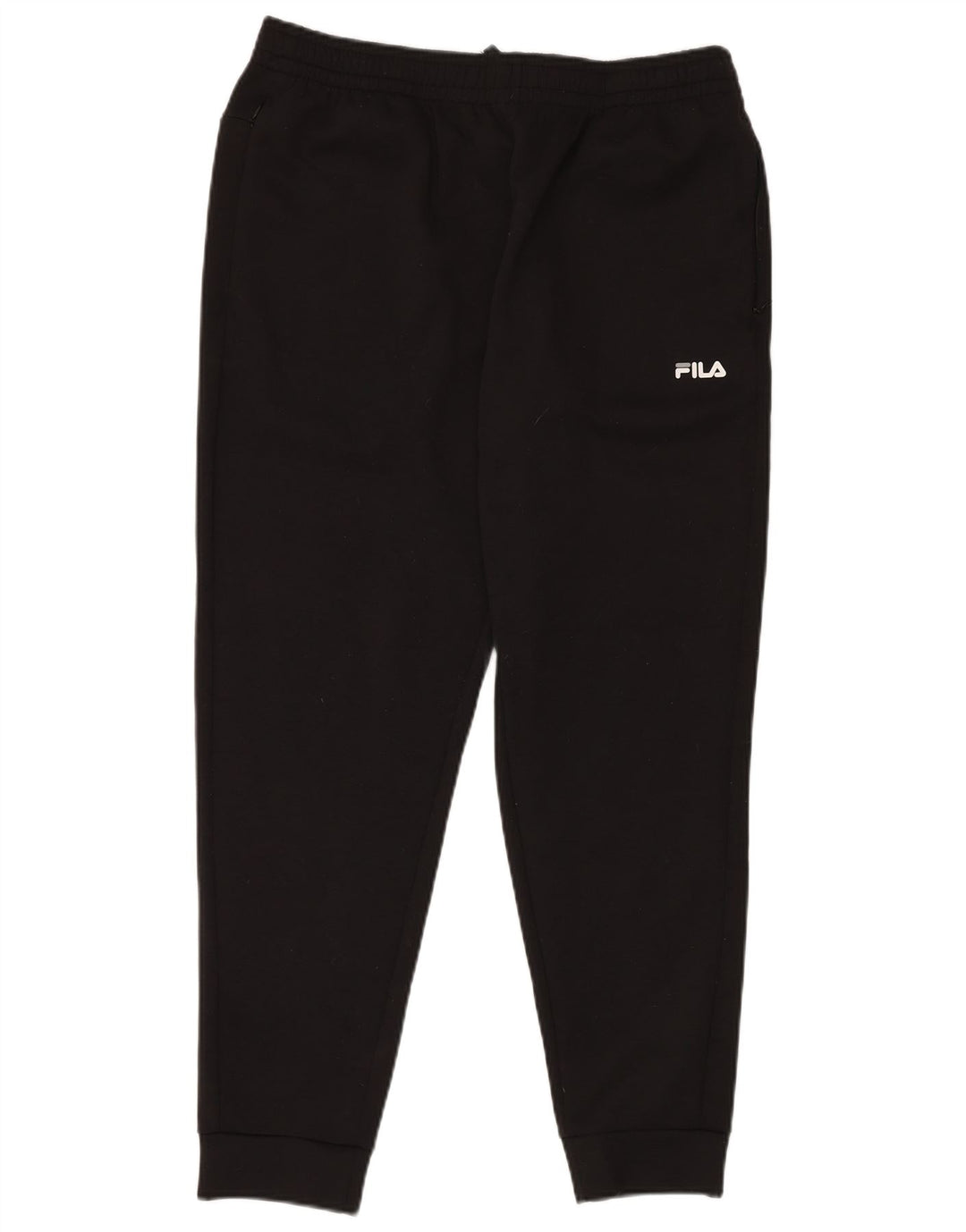 FILA Pantalon de Survêtement Homme Joggers Large Noir Polyester