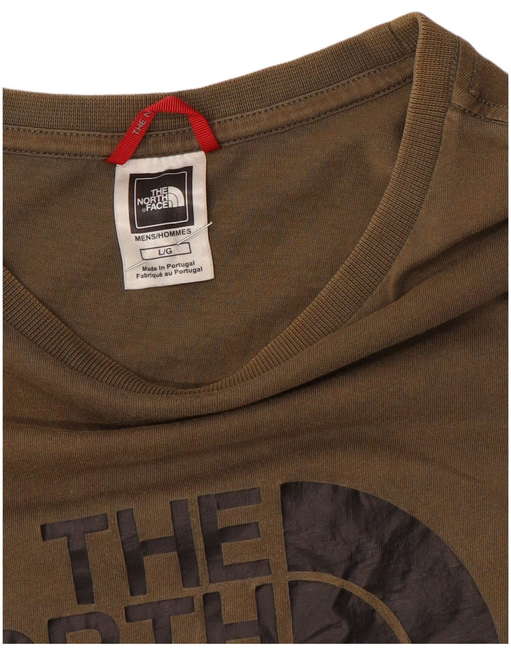 The North Face T-shirt graphique pour hommes, grand, marron