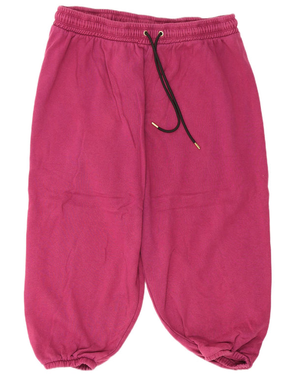 Dkny Pantalon de survêtement court pour femme en coton violet UK 20 2XL