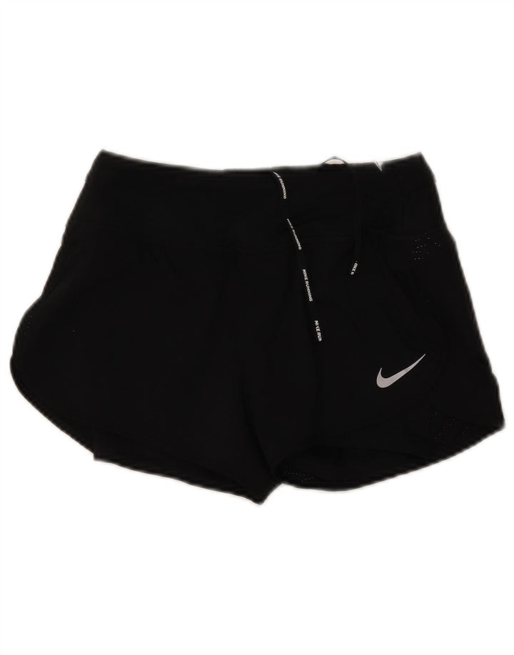 Nike Short de sport Dri Fit pour femme XS Noir
