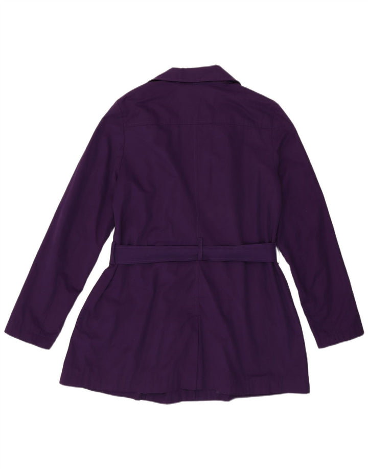Hobbs Trench-Coat Femme UK 12 Violet Moyen Polyester