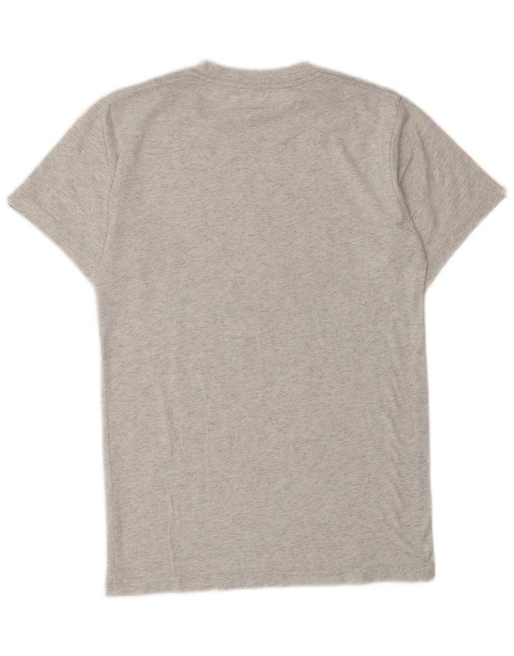 VANS T-shirt graphique coupe classique pour hommes XS gris coton moucheté
