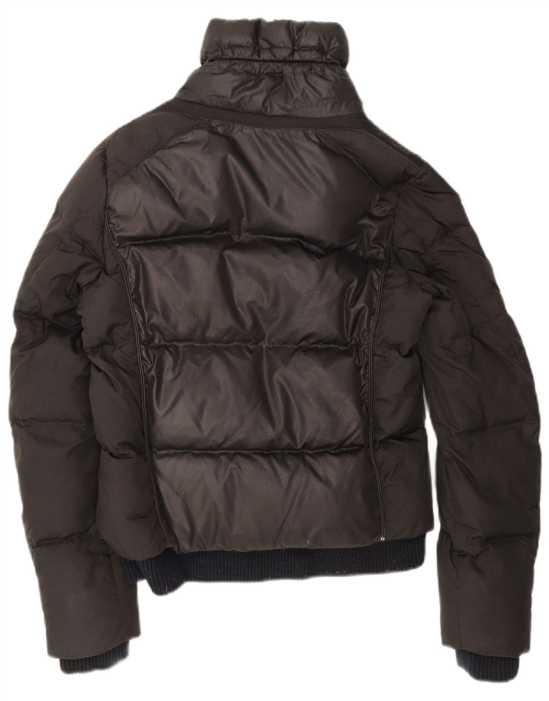 Geox Veste matelassée pour femme UK 8 Small Noir Polyester