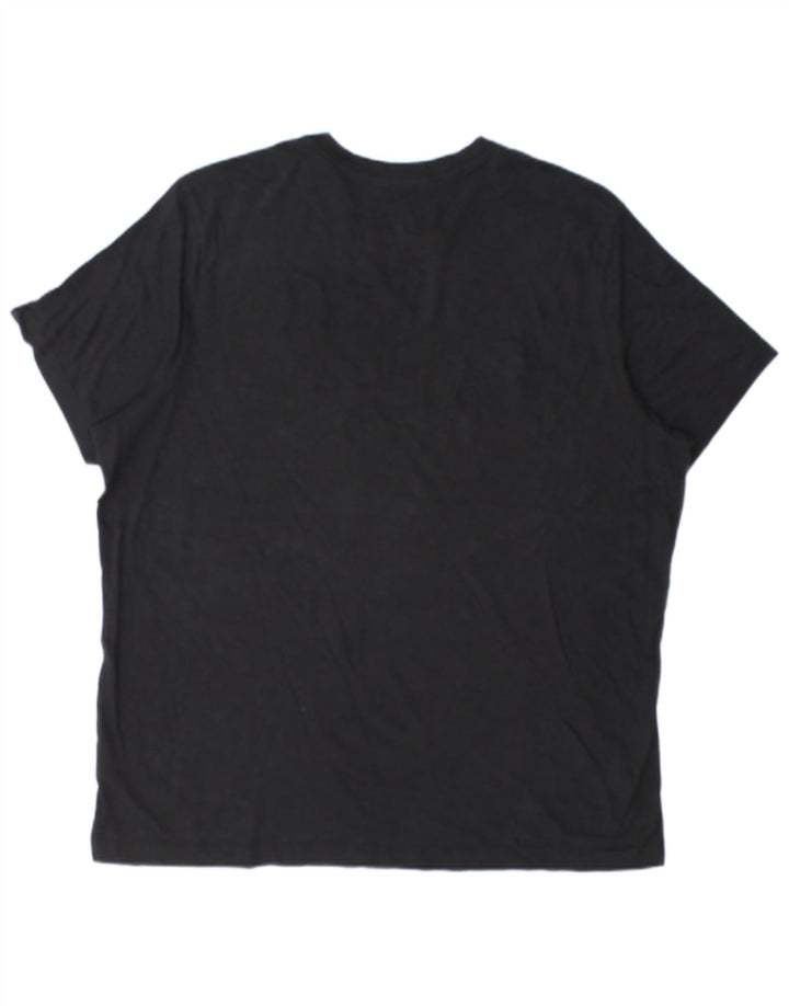 NIKE T-Shirt Homme Haut 2XL Coton Noir