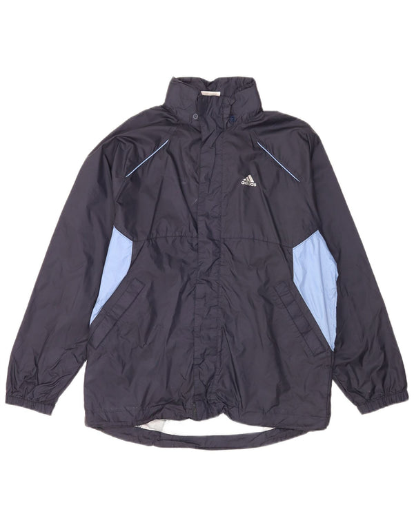 Adidas Veste de Survêtement Graphique Garçon 13-14 Ans Bleu Marine Colorblock