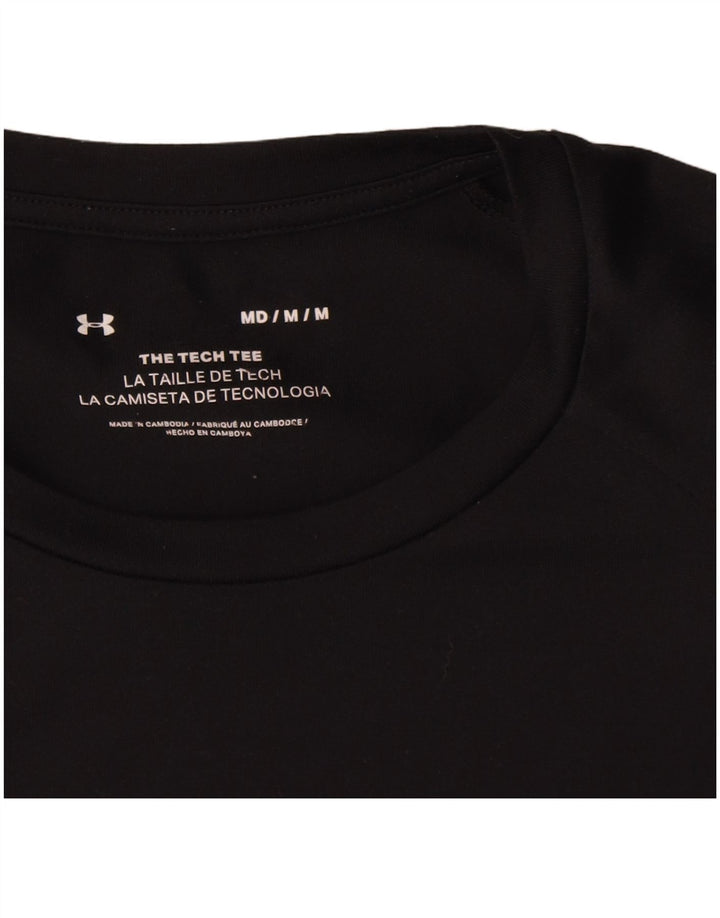 Under Armour T-Shirt Homme Noir Moyen Polyester