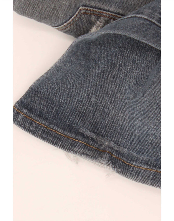 Zara Femme Jean évasé EU 36 XS W26 L30 Bleu