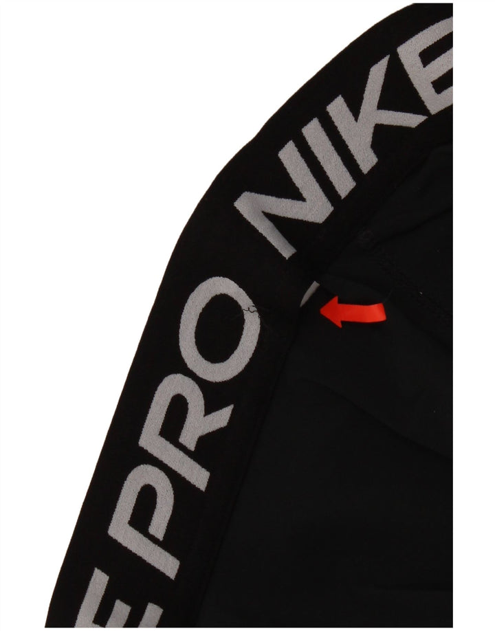Nike Legging graphique Dri Fit pour femme UK 10 Petit Noir