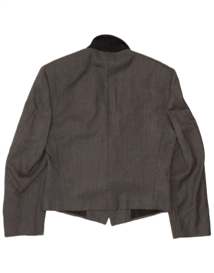 Pal Zileri Veste Blazer 1 Bouton Homme IT 44 XS Laine Tachée Noir