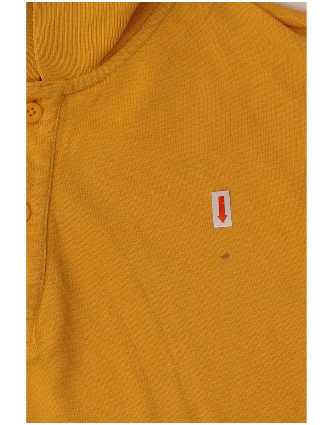 DACK'S Polo Homme Large Jaune Coton