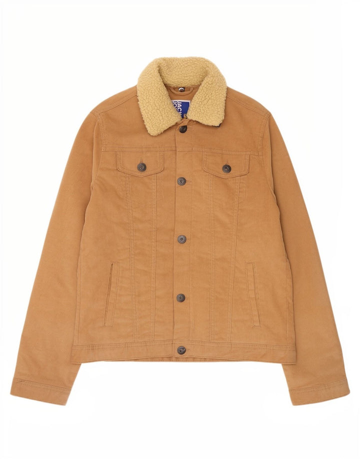 Jack & Jones Veste en Velours Côtelé Garçon 13-14 ans Beige Coton