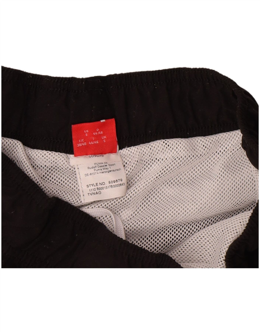 Puma Short de Sport Graphic Homme Petit Noir Polyester Colorblock