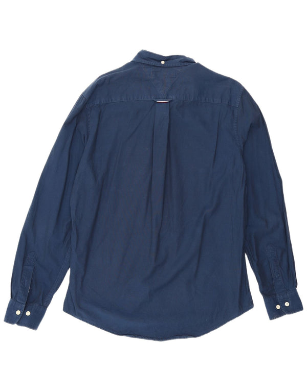 Tommy Hilfiger Chemise Homme Bleu Marine Moyen