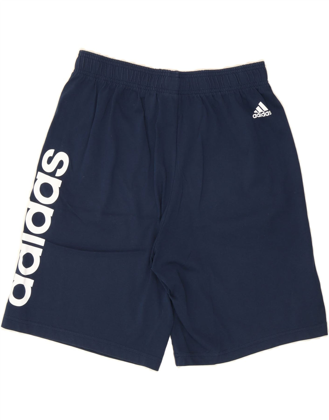 ADIDAS Mens Graphic Sport Shorts Medium Navy Blue Vintage Adidas and Second-Hand Adidas from Messina Hembry 
