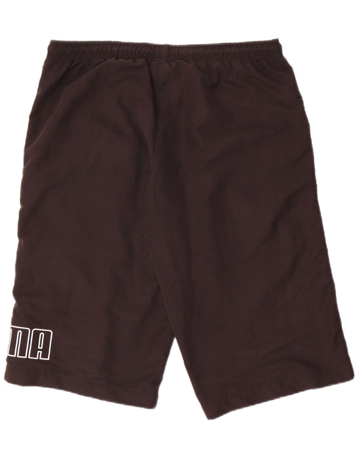 Puma Short de Sport Graphic Bermuda Homme Noir Moyen