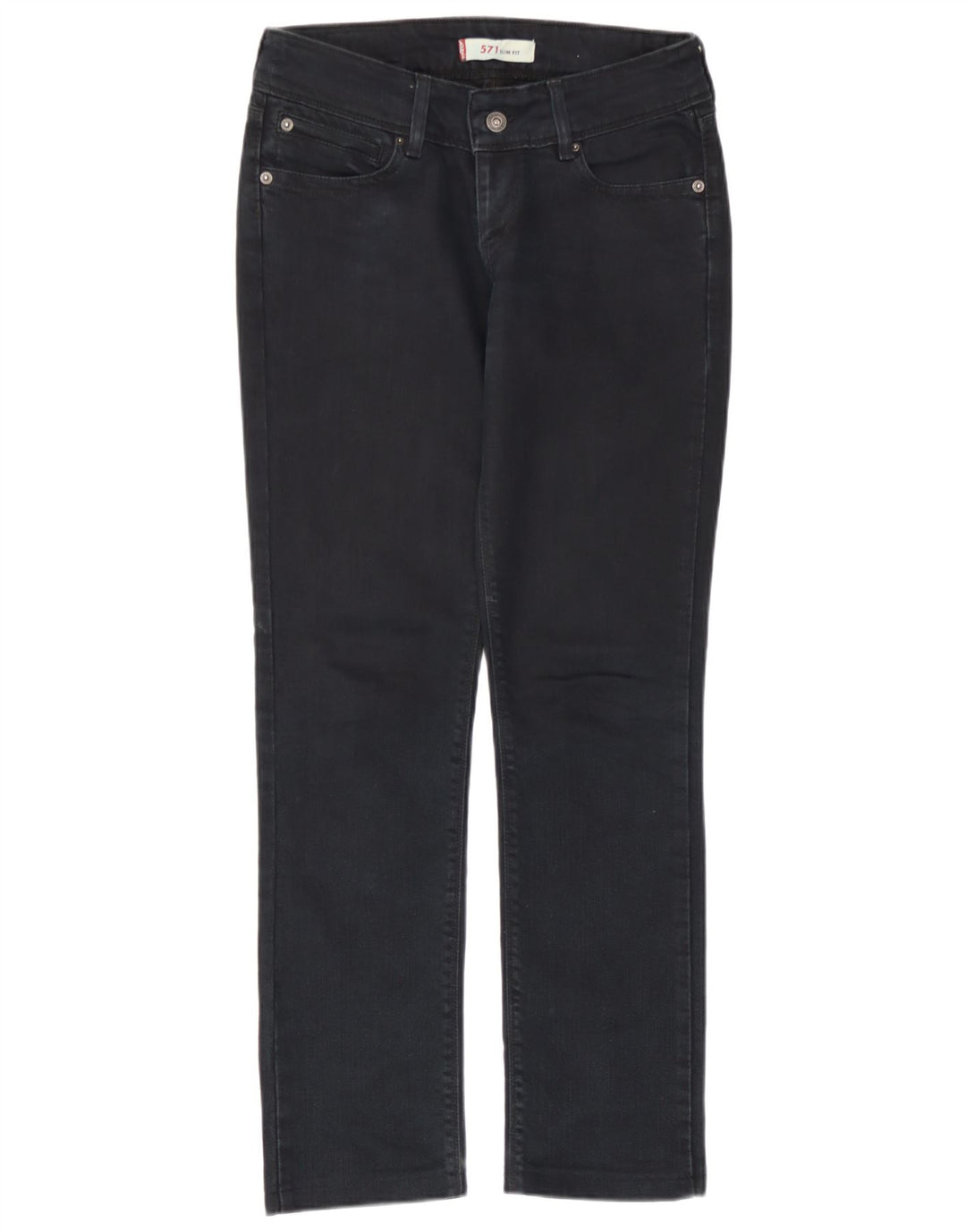 Levi's Jean Slim 571 Femme W26 L28 Bleu Marine