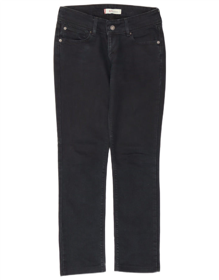 Levi's Jean Slim 571 Femme W26 L28 Bleu Marine