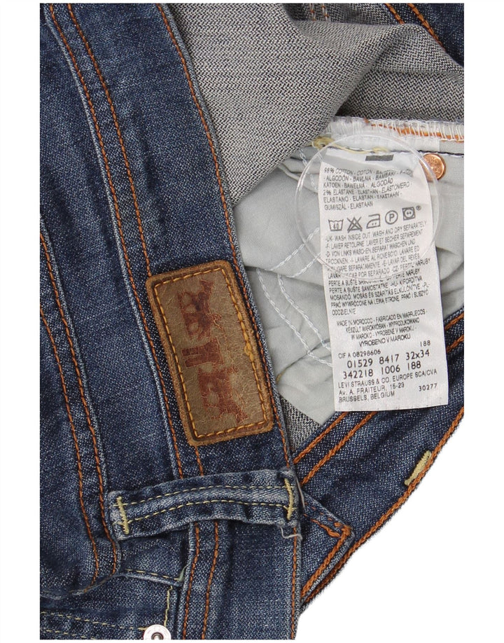 LEVI'S Jean Bootcut Homme W32 L31 Bleu Coton