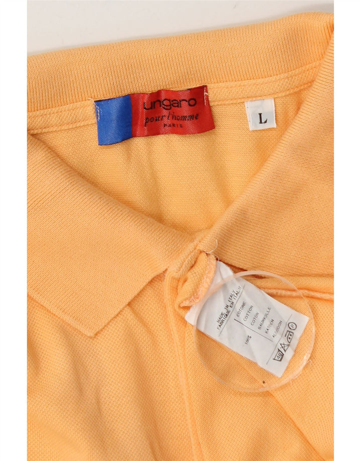 Ungaro Polo Homme Grand Orange Coton