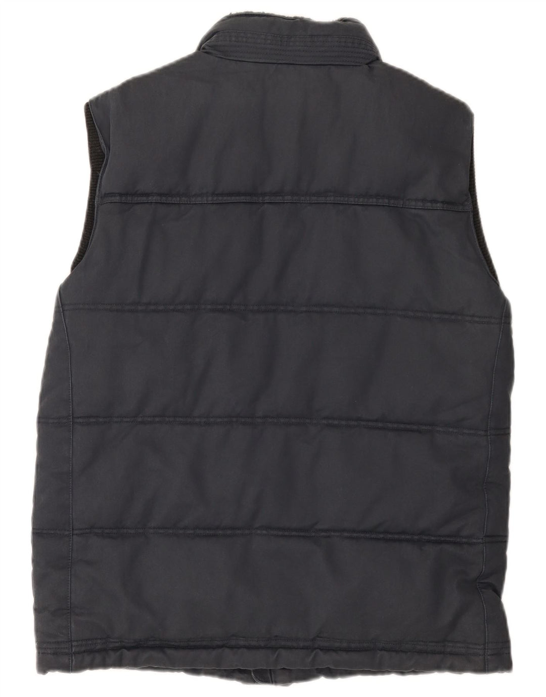Fat Face Gilet rembourré pour homme UK 38 Bleu marine moyen Coton