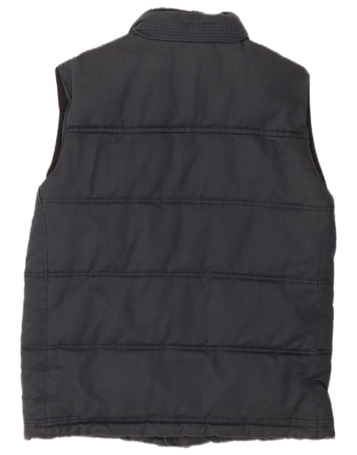 Fat Face Gilet rembourré pour homme UK 38 Bleu marine moyen Coton