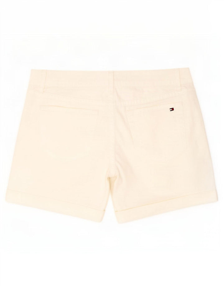 Tommy Hilfiger Short Chino Femme US 6 Medium W32 Coton Blanc
