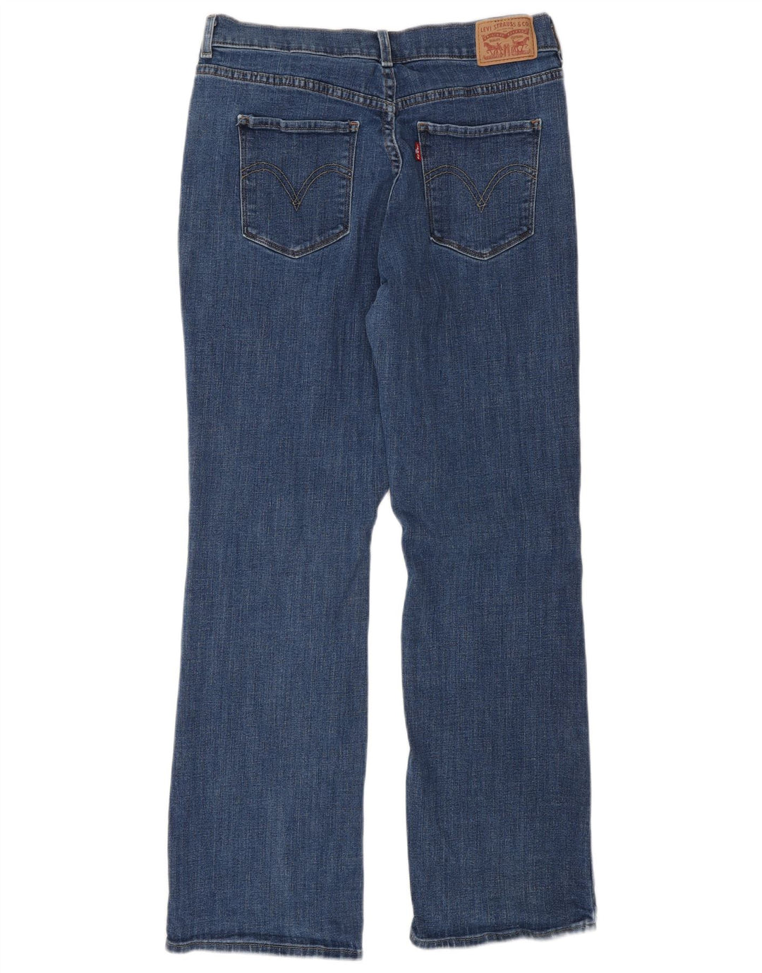 Levi's Jean bootcut classique pour femme US 10 Large W30 L30 Bleu Coton