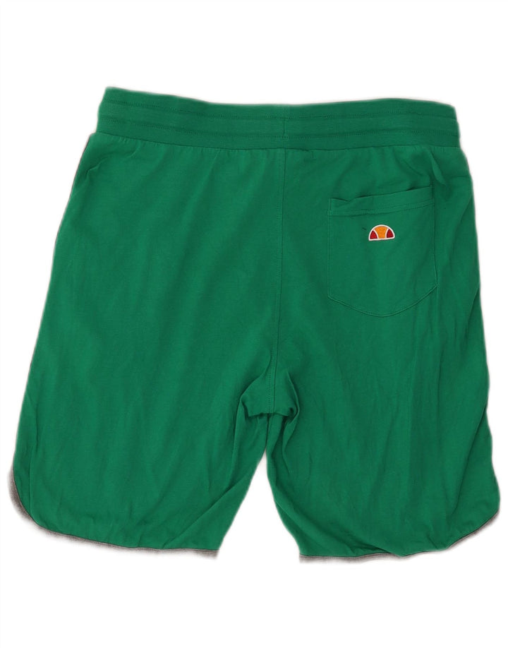Ellesse Short de sport graphique pour femme UK 14 Vert moyen