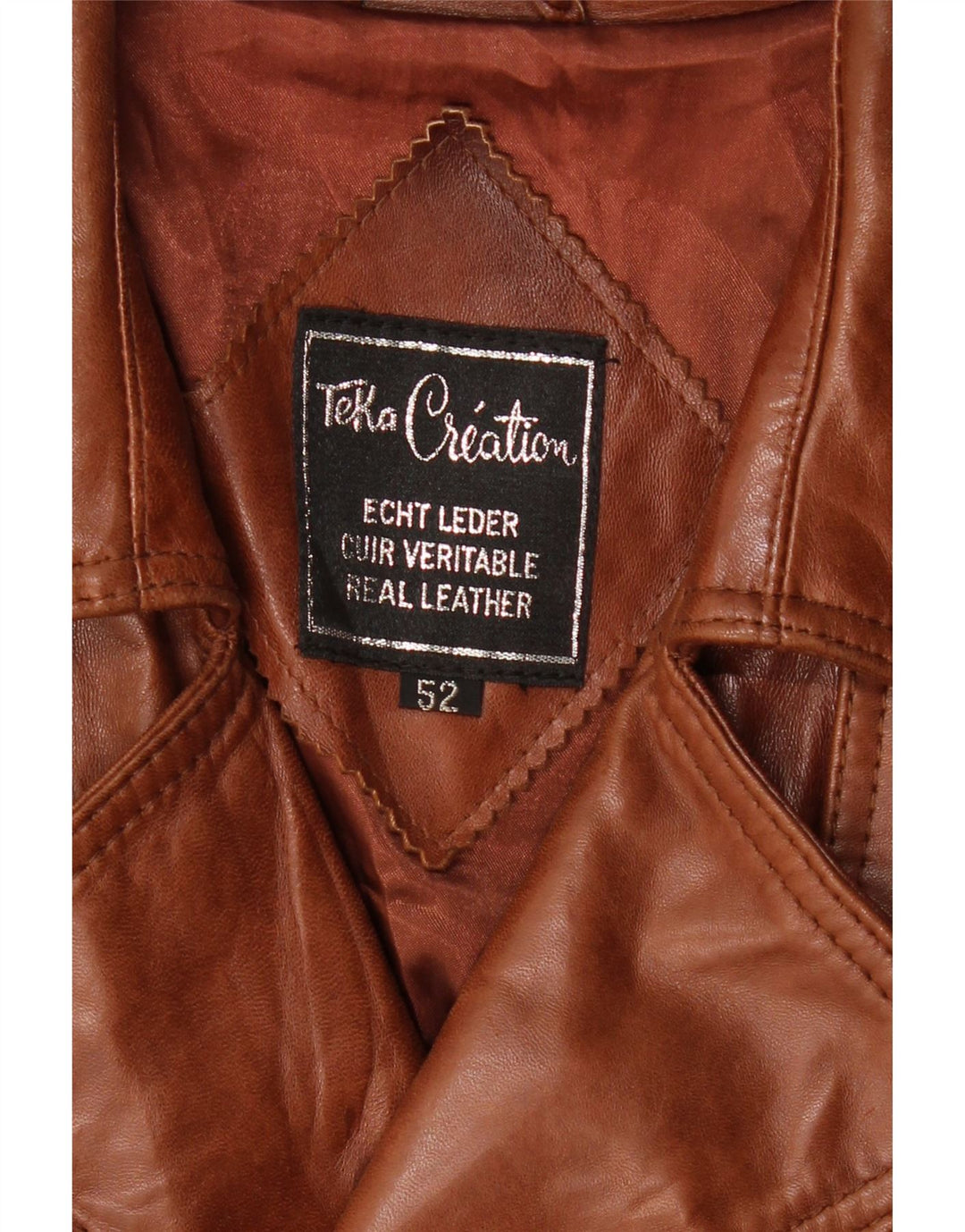 vintage Mens Double Breasted Military Coat UK 36 Petit Brun