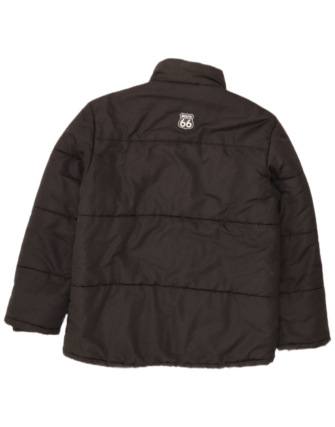 ROUTE 66 Veste matelassée pour homme UK 40 Large Noir Polyester
