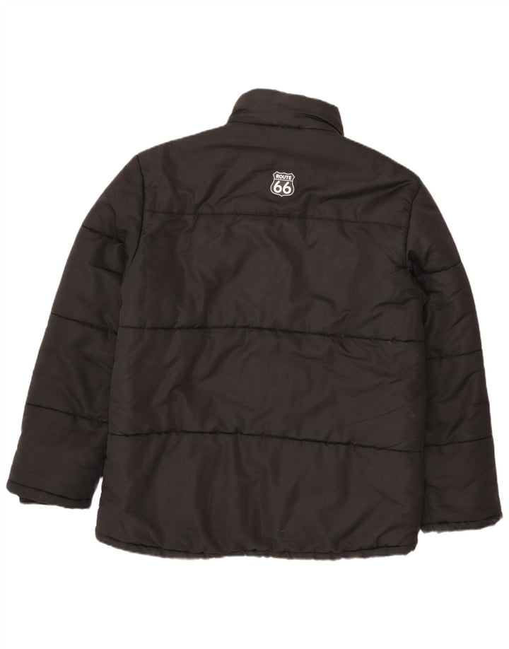 ROUTE 66 Veste matelassée pour homme UK 40 Large Noir Polyester
