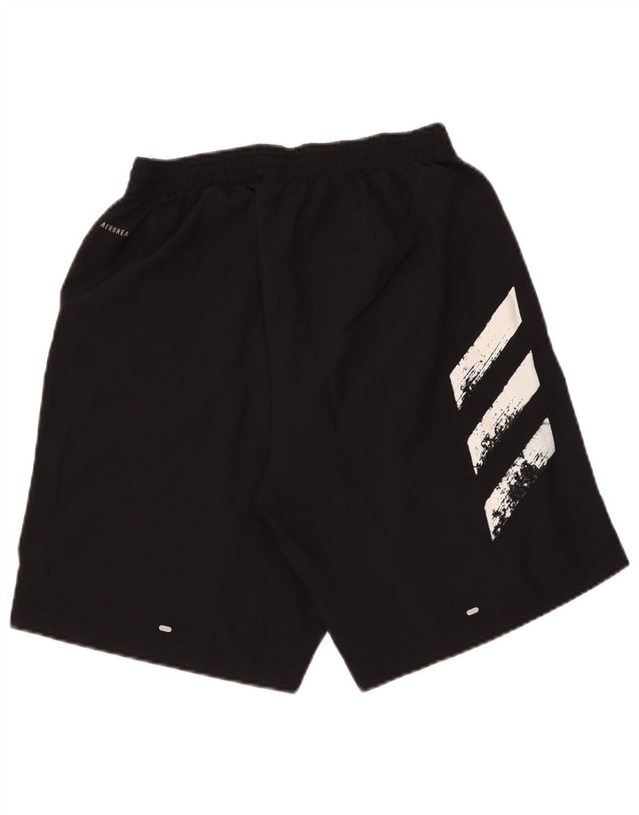 Adidas Short de Sport Aeroready Graphic Homme Noir Moyen