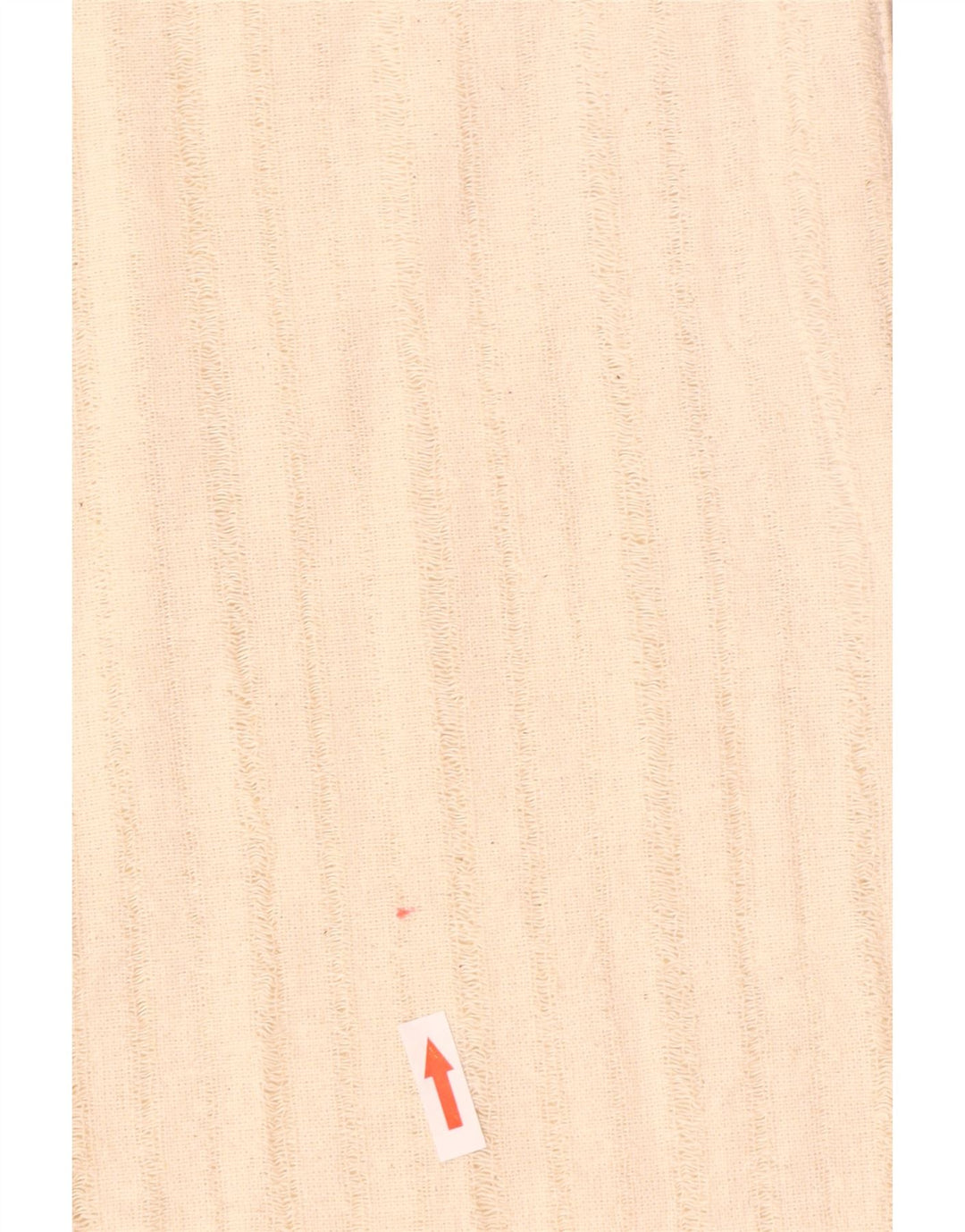 Mills Gilet Femme UK 16 Large Coton Rayé Blanc Cassé