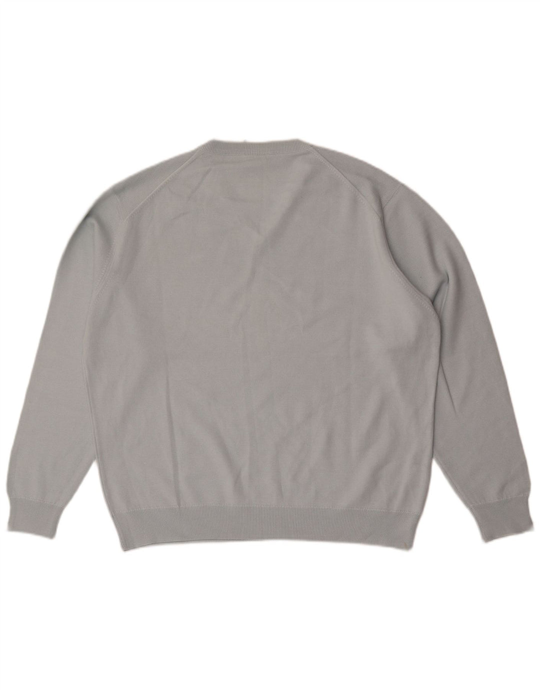 Lacoste Pull col V pour homme Taille 6 XL Laine bleue