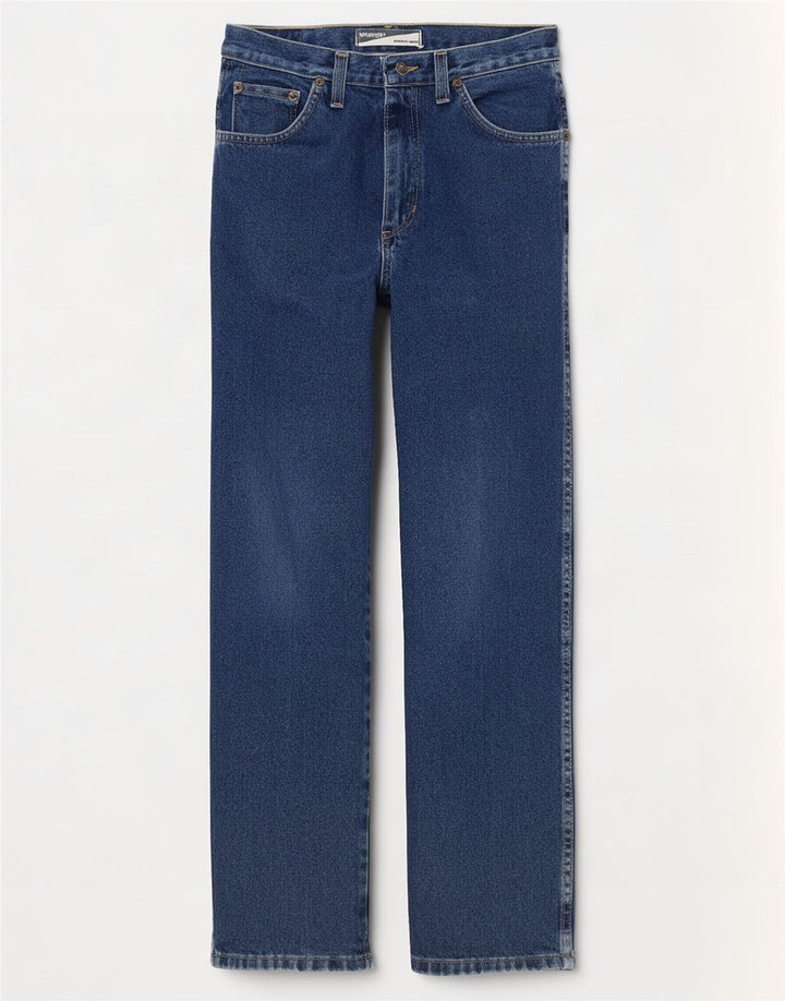 Wrangler Jean droit régulier pour homme W30 L30 en coton bleu