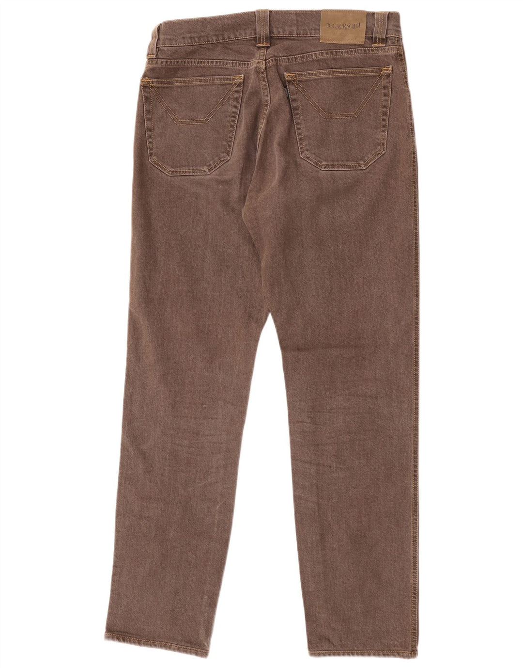 Jeckerson Jean Slim Homme W33 L31 Marron Coton