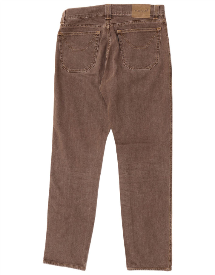 Jeckerson Jean Slim Homme W33 L31 Marron Coton