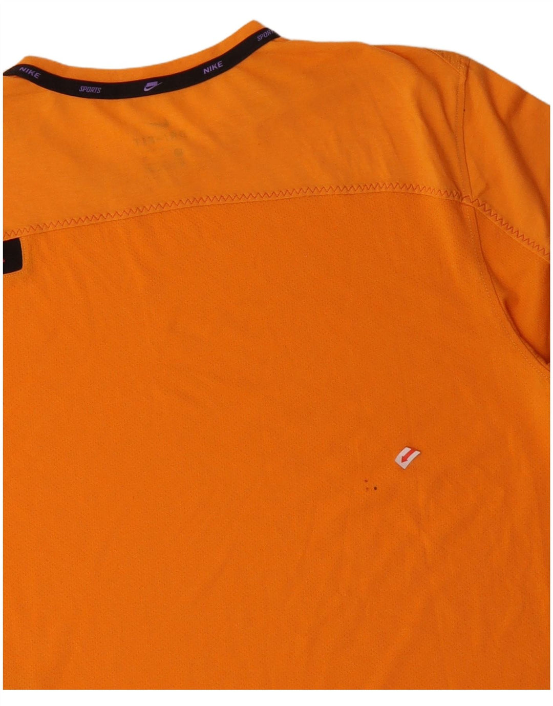 NIKE T-shirt Dri Fit pour homme en coton orange moyen