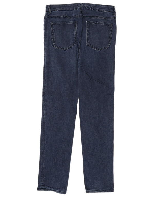Marks & Spencer Jean droit The Sienna pour femme UK 14 Large W32 L32 Bleu